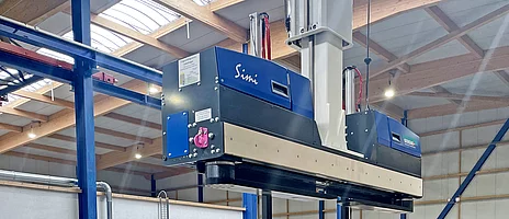 HTA Mittelland : nouveau pont gerbeur Simi HTA Mittelland : nouveau pont gerbeur Simi