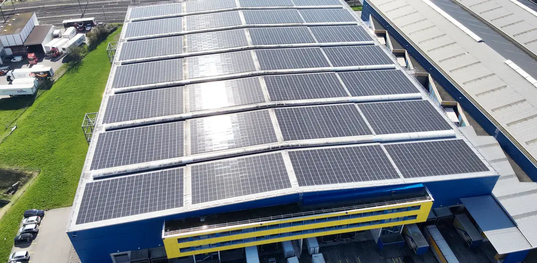 Dritte Solaranlage der Kuratle Group in Betrieb genommen