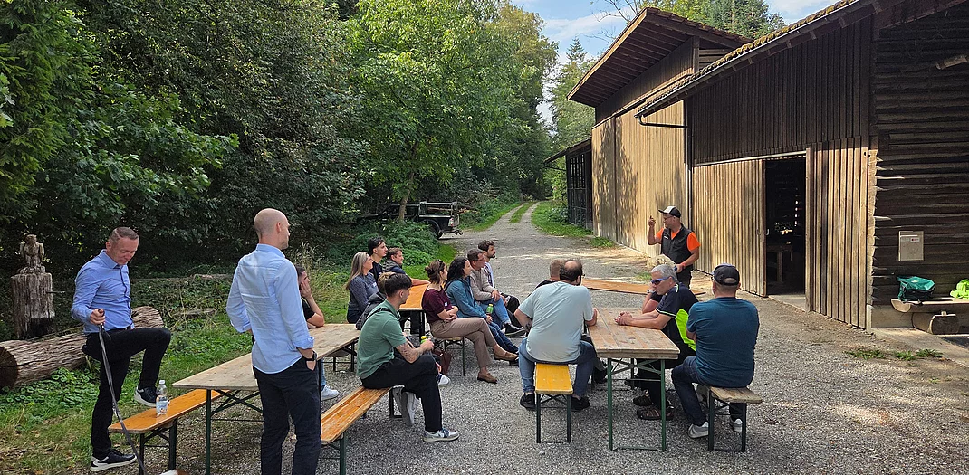 15 neue Mitarbeitende am Willkommenstag in Leibstadt 15 neue Mitarbeitende am Willkommenstag in Leibstadt