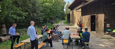 15 neue Mitarbeitende am Willkommenstag in Leibstadt