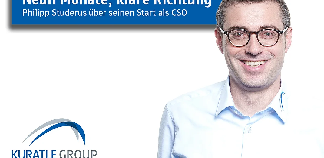 CSO Philipp Studerus blickt auf erste Monate im Amt zurück