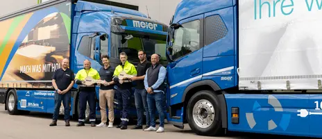 Zwei neue E-LKWs bei unserer Meier Logistik